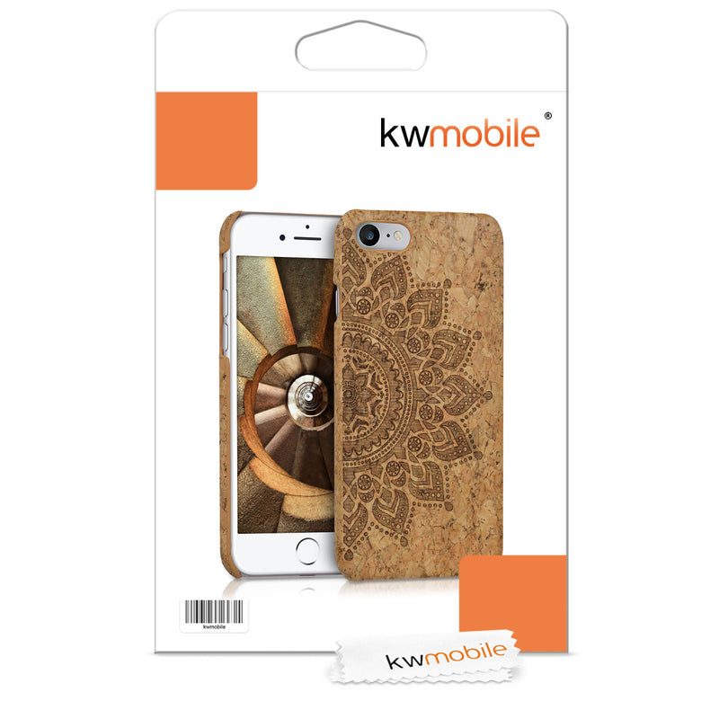 kwmobile Hülle kompatibel mit Apple iPhone SE (2022) / iPhone SE (2020) / iPhone 8 / iPhone 7 - Handy Case Cover Schutzhülle