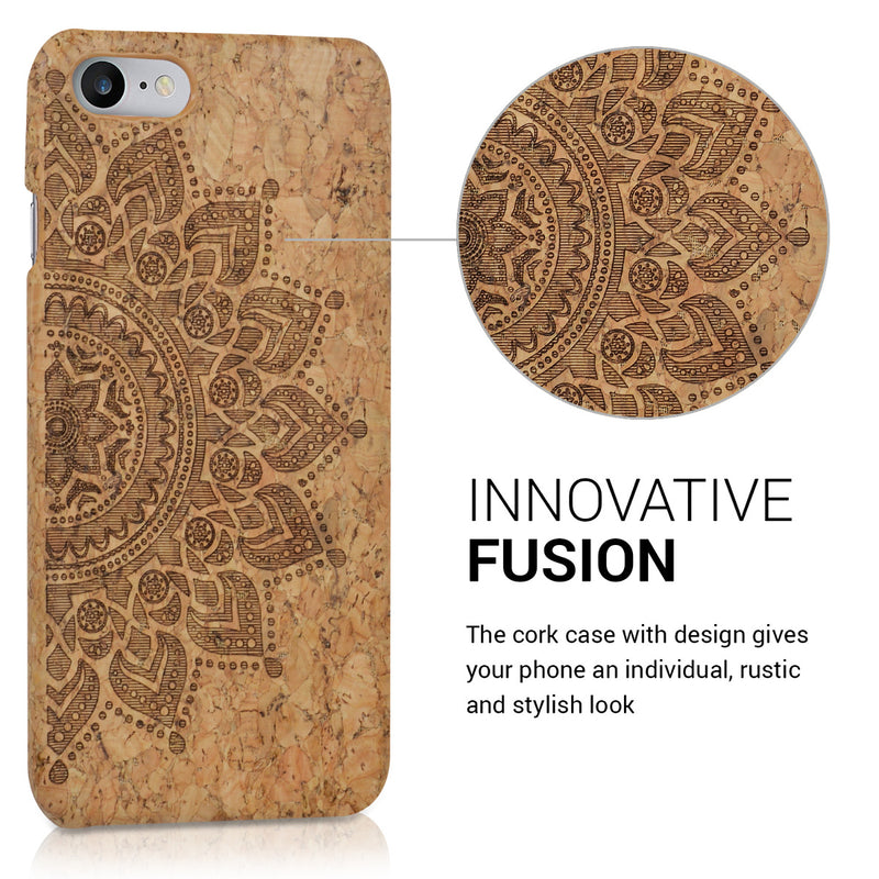 kwmobile Hülle kompatibel mit Apple iPhone SE (2022) / iPhone SE (2020) / iPhone 8 / iPhone 7 - Handy Case Cover Schutzhülle