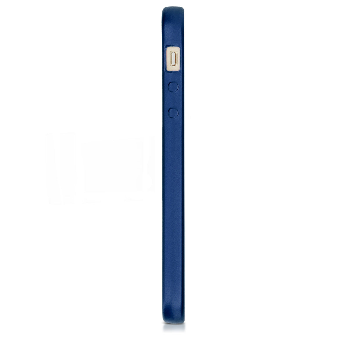 kwmobile Handyhülle für Apple iPhone SE (1.Gen 2016) / iPhone 5 / iPhone 5S Hülle - Silikon Case metallisch schimmernd - Schutzhülle Cover