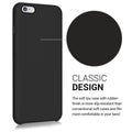 kwmobile Handyhülle für Apple iPhone 6 Plus / 6S Plus Hülle - Case Silikon - Kabelloses Laden - Schutzhülle Cover