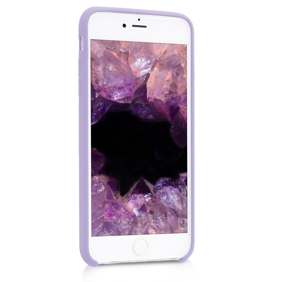 kwmobile Handyhülle für Apple iPhone 6 Plus / 6S Plus Hülle - Case Silikon - Kabelloses Laden - Schutzhülle Cover
