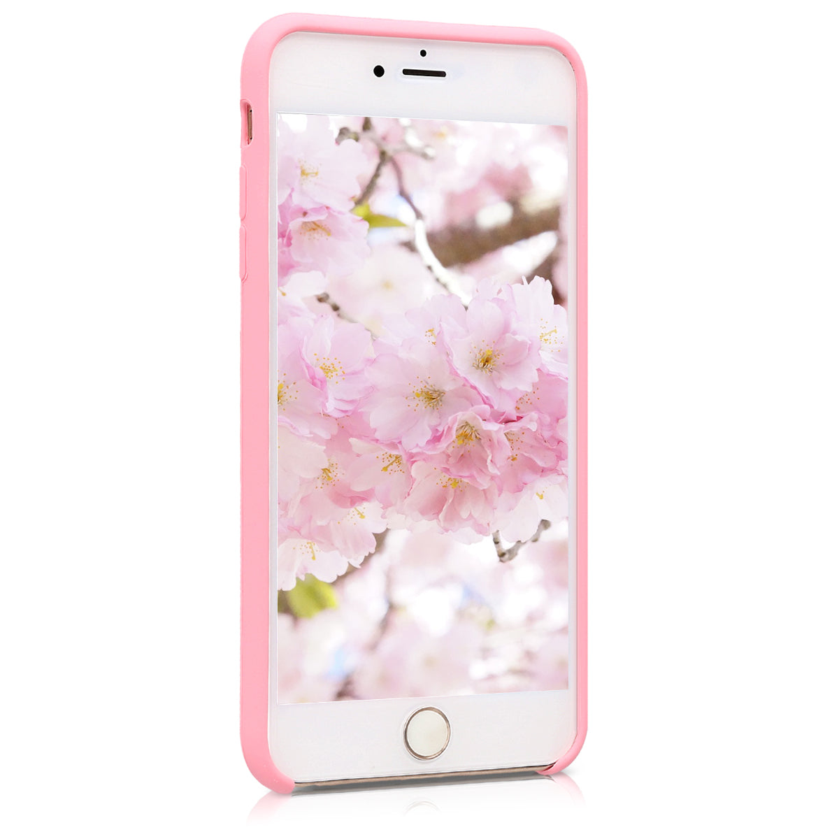 kwmobile Handyhülle für Apple iPhone 6 Plus / 6S Plus Hülle - Case Silikon - Kabelloses Laden - Schutzhülle Cover