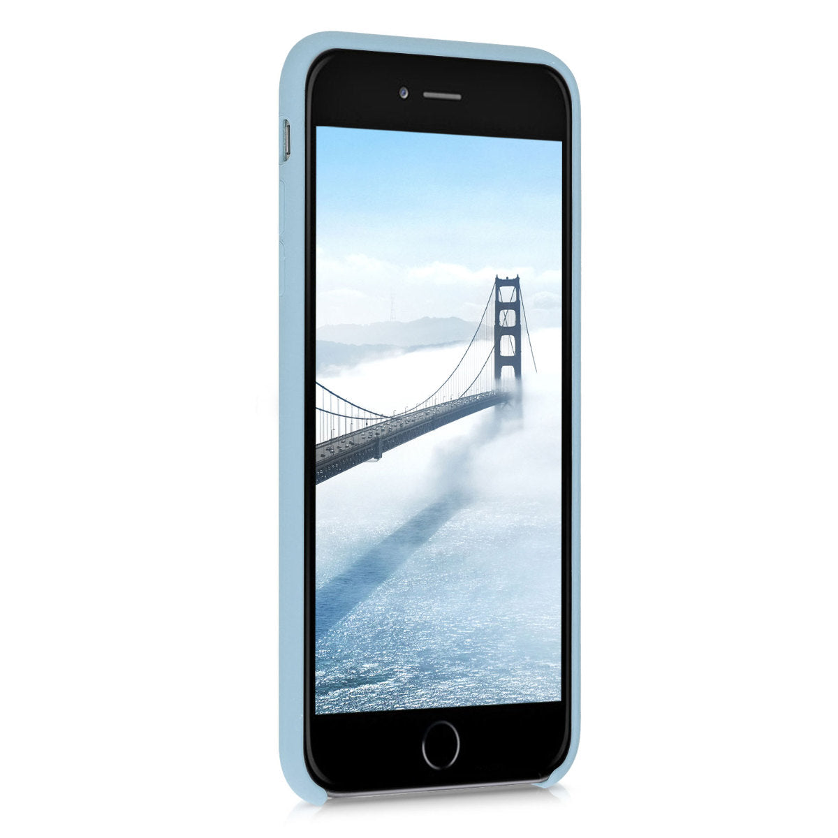 kwmobile Handyhülle für Apple iPhone 6 Plus / 6S Plus Hülle - Case Silikon - Kabelloses Laden - Schutzhülle Cover