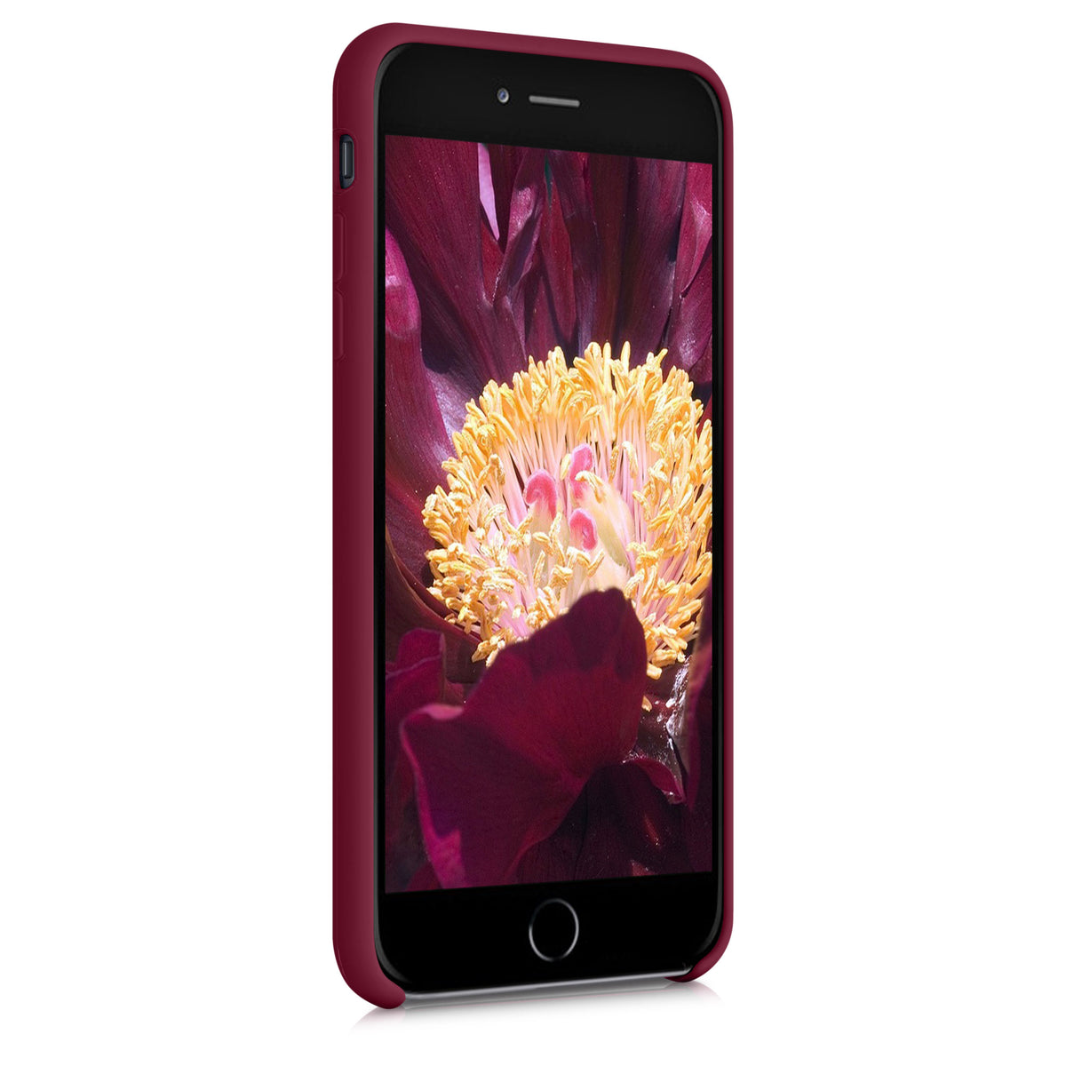kwmobile Handyhülle für Apple iPhone 6 Plus / 6S Plus Hülle - Case Silikon - Kabelloses Laden - Schutzhülle Cover