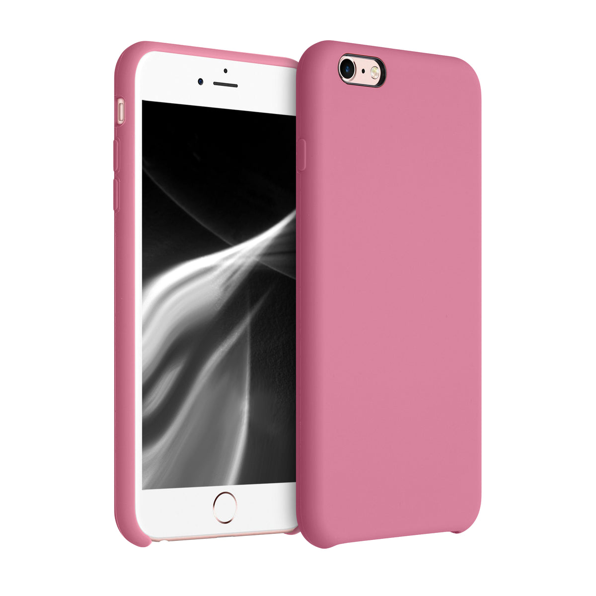 kwmobile Handyhülle für Apple iPhone 6 Plus / 6S Plus Hülle - Case Silikon - Kabelloses Laden - Schutzhülle Cover