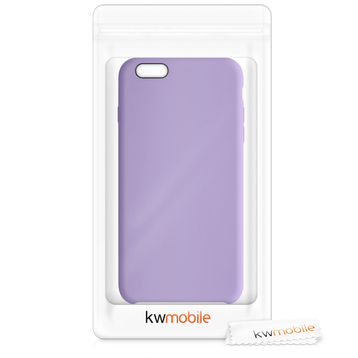 kwmobile Handyhülle für Apple iPhone 6 Plus / 6S Plus Hülle - Case Silikon - Kabelloses Laden - Schutzhülle Cover
