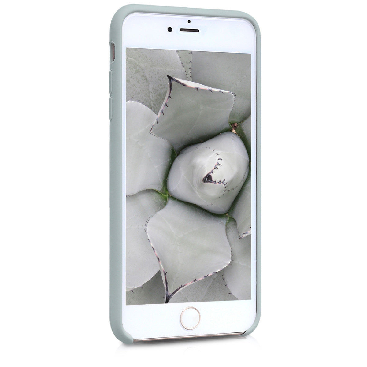 kwmobile Handyhülle für Apple iPhone 6 Plus / 6S Plus Hülle - Case Silikon - Kabelloses Laden - Schutzhülle Cover