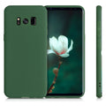 Samsung Galaxy S8 Handyhülle Silikon Dunkelgrün