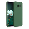 Samsung Galaxy S8 Handyhülle Silikon Dunkelgrün