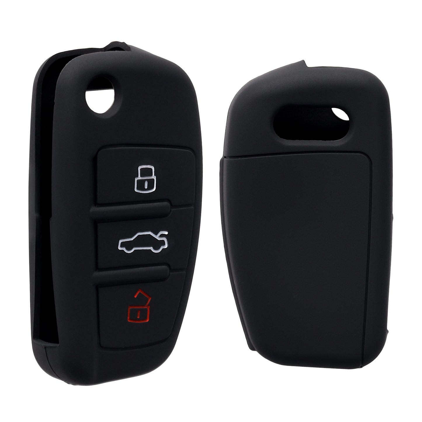 Silikon Hülle kompatibel mit Audi Autoschlüssel