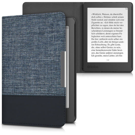 kwmobile Hülle kompatibel mit Kobo Aura Edition 2 - eReader Schutzhülle Cover Case