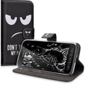 Kunstleder Hülle kompatibel mit Samsung Galaxy Xcover 4 / 4S