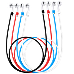 kwmobile Halteband kompatibel mit Apple Airpods Headphones - Kopfhörer Halter Band Strap - Weiß - Sonstiges