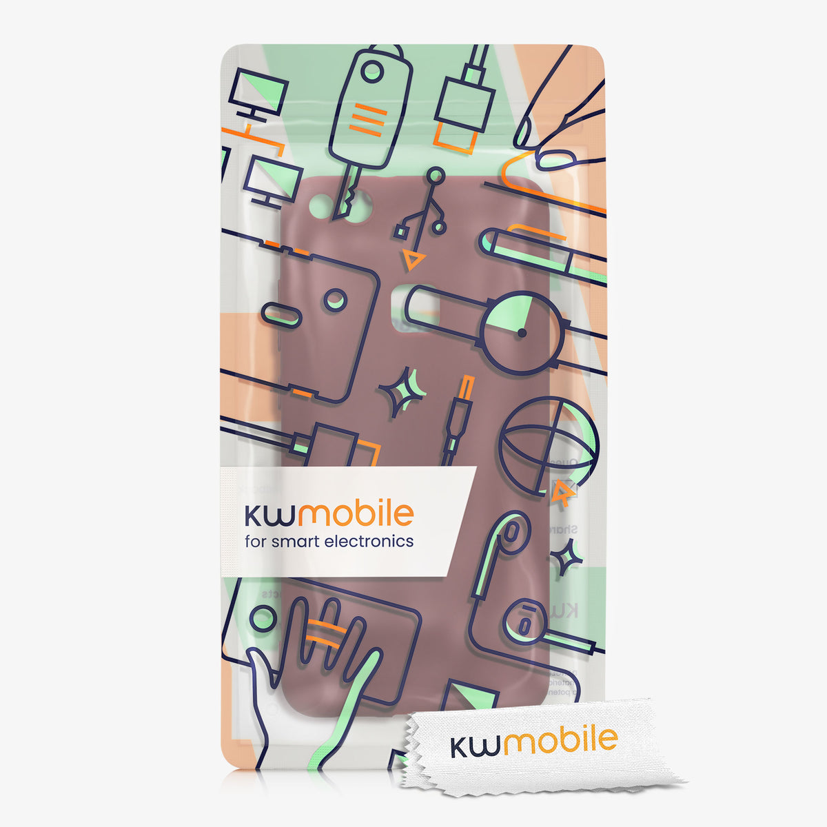 kwmobile Handyhülle für Huawei P10 Lite Hülle - Schutzhülle Cover mit kabellosem Laden