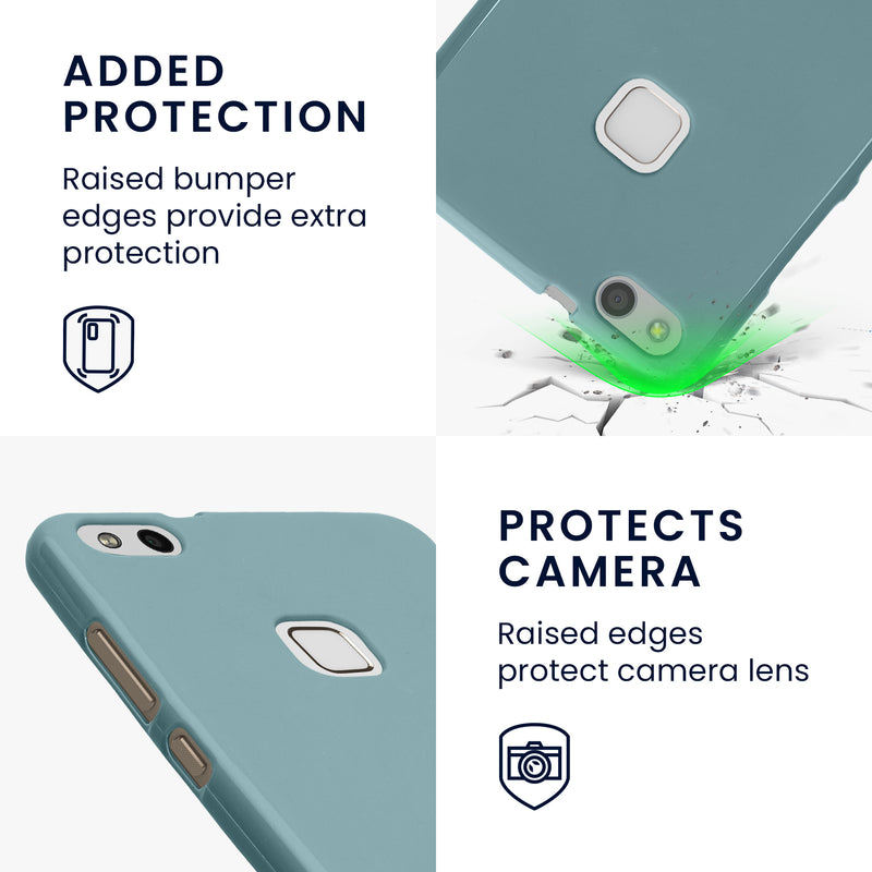 kwmobile Handyhülle für Huawei P10 Lite Hülle - Schutzhülle Cover mit kabellosem Laden