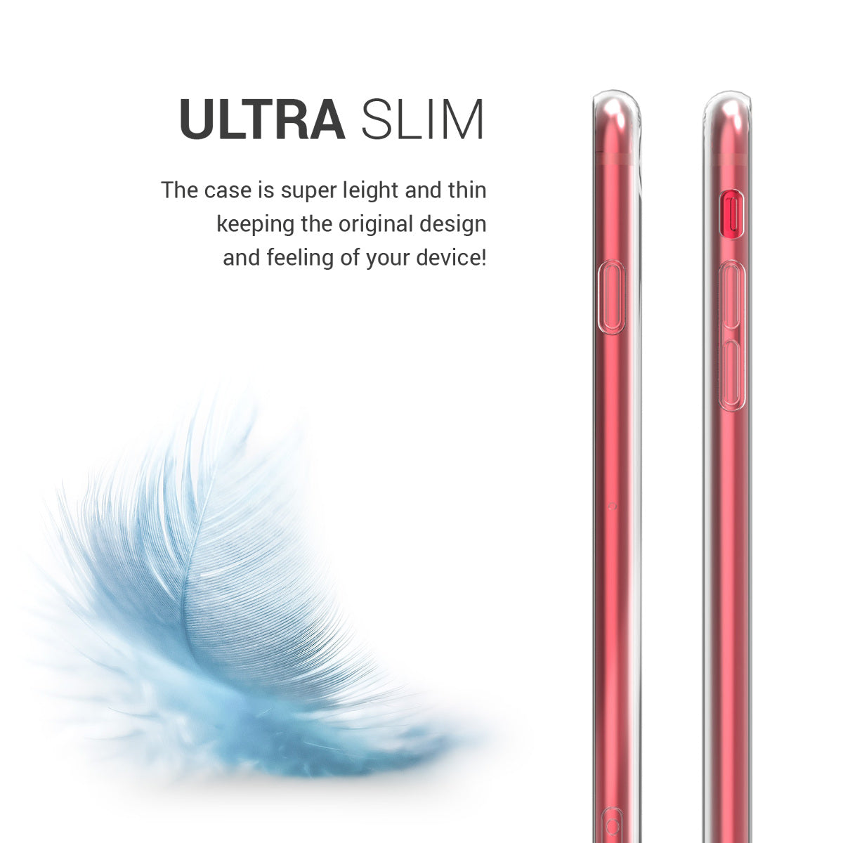 kwmobile Case kompatibel mit Apple iPhone SE (2022) / iPhone SE (2020) / iPhone 8 / iPhone 7 - Hülle Silikon transparent
