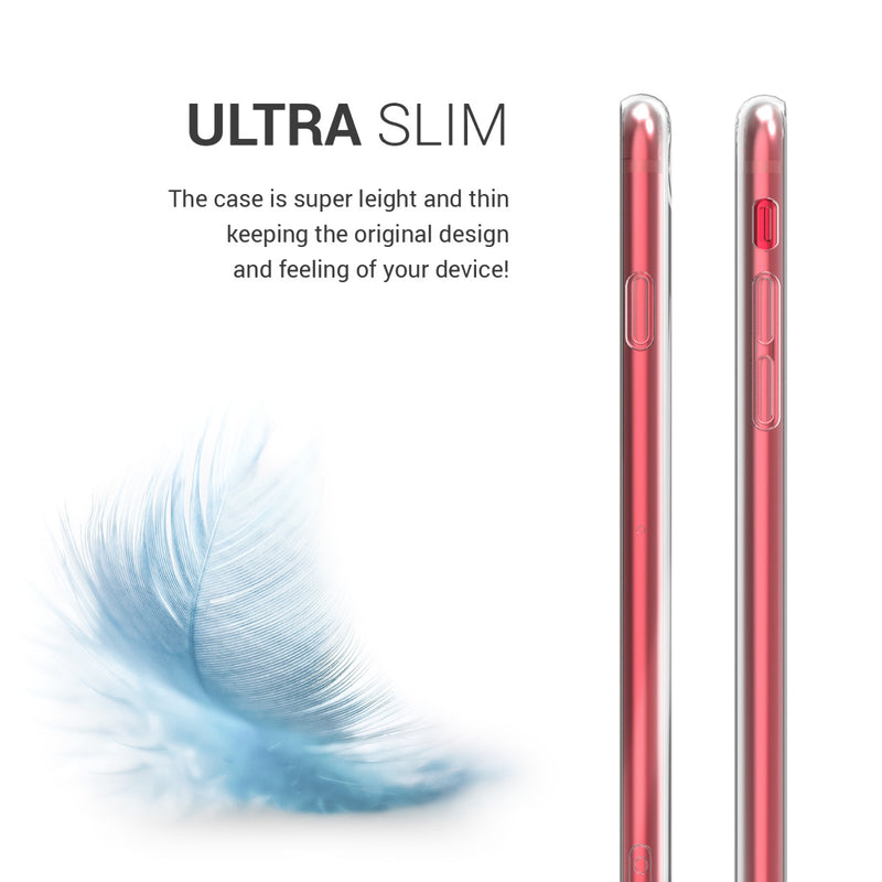 kwmobile Case kompatibel mit Apple iPhone SE (2022) / iPhone SE (2020) / iPhone 8 / iPhone 7 - Hülle Silikon transparent