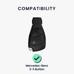 Mercedes Benz 2-3-Tasten Autoschlüssel Silikon Schlüsselhülle