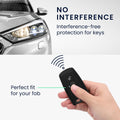 kwmobile Schlüsselhülle für BMW 3-Tasten Funk Autoschlüssel (nur Keyless Go) Hülle - Autoschlüssel Schlüssel Hülle - Schlüsselschutz Gehäuse