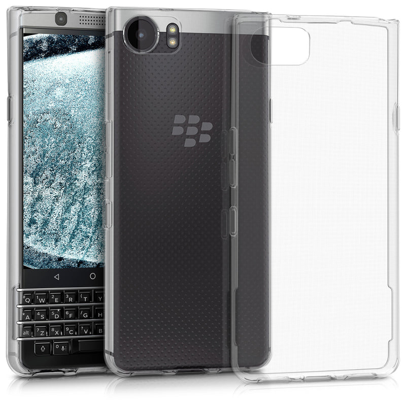 kwmobile Hülle kompatibel mit Blackberry KEYone (Key1) - Silikon Handyhülle - Handy Case