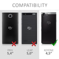 kwmobile Hülle kompatibel mit Blackberry KEYone (Key1) - Silikon Handyhülle - Handy Case