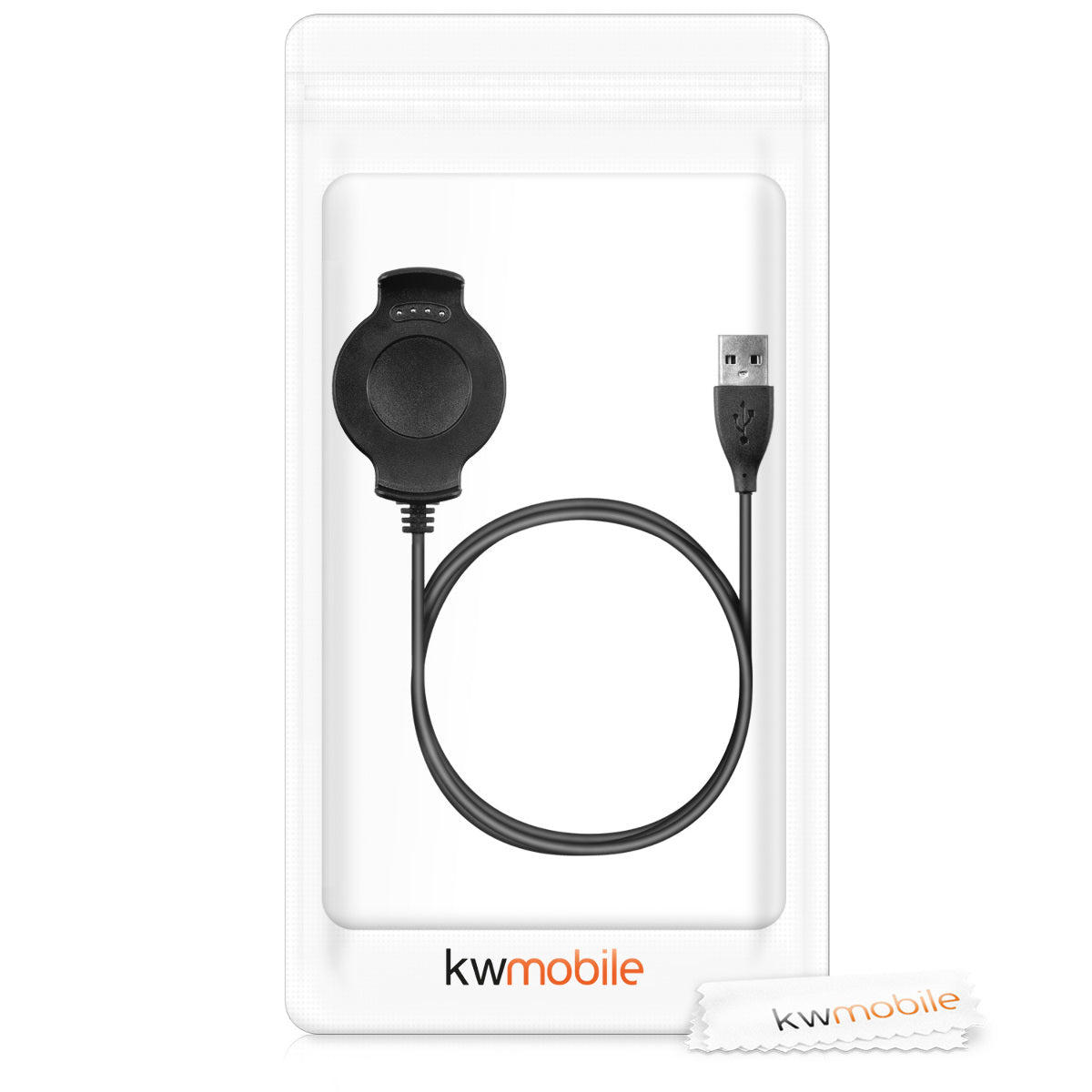 kwmobile Smartwatch Ladekabel für Huawei Watch 2 USB Ladekabel für Smartwatch - Smart Watch Aufladekabel