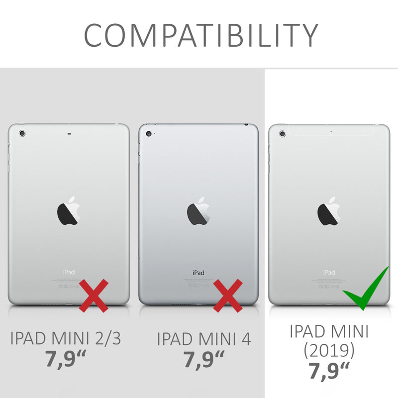 kwmobile Hülle kompatibel mit Apple iPad Mini 5 (2019) - Tablet Cover