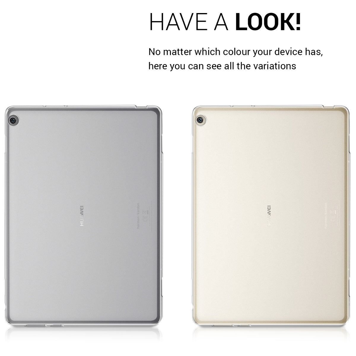 kwmobile Hülle kompatibel mit Huawei MediaPad M3 Lite 10 Hülle - Tablet Cover