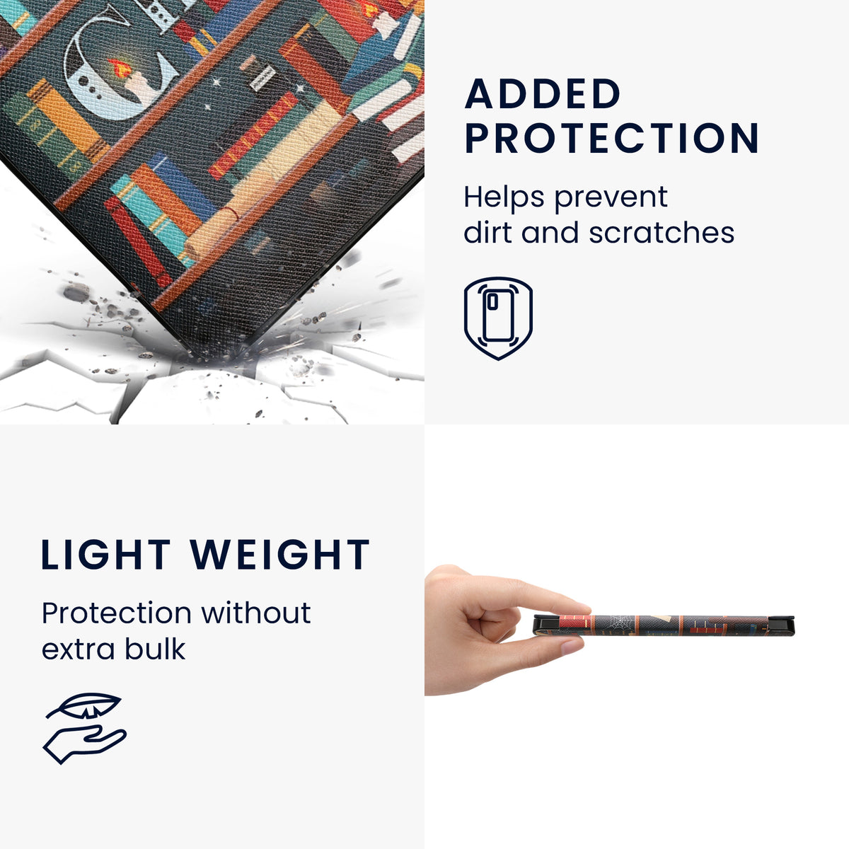 Kobo Aura H2O Edition 2 mit Auto-Sleep eReader Flip Case