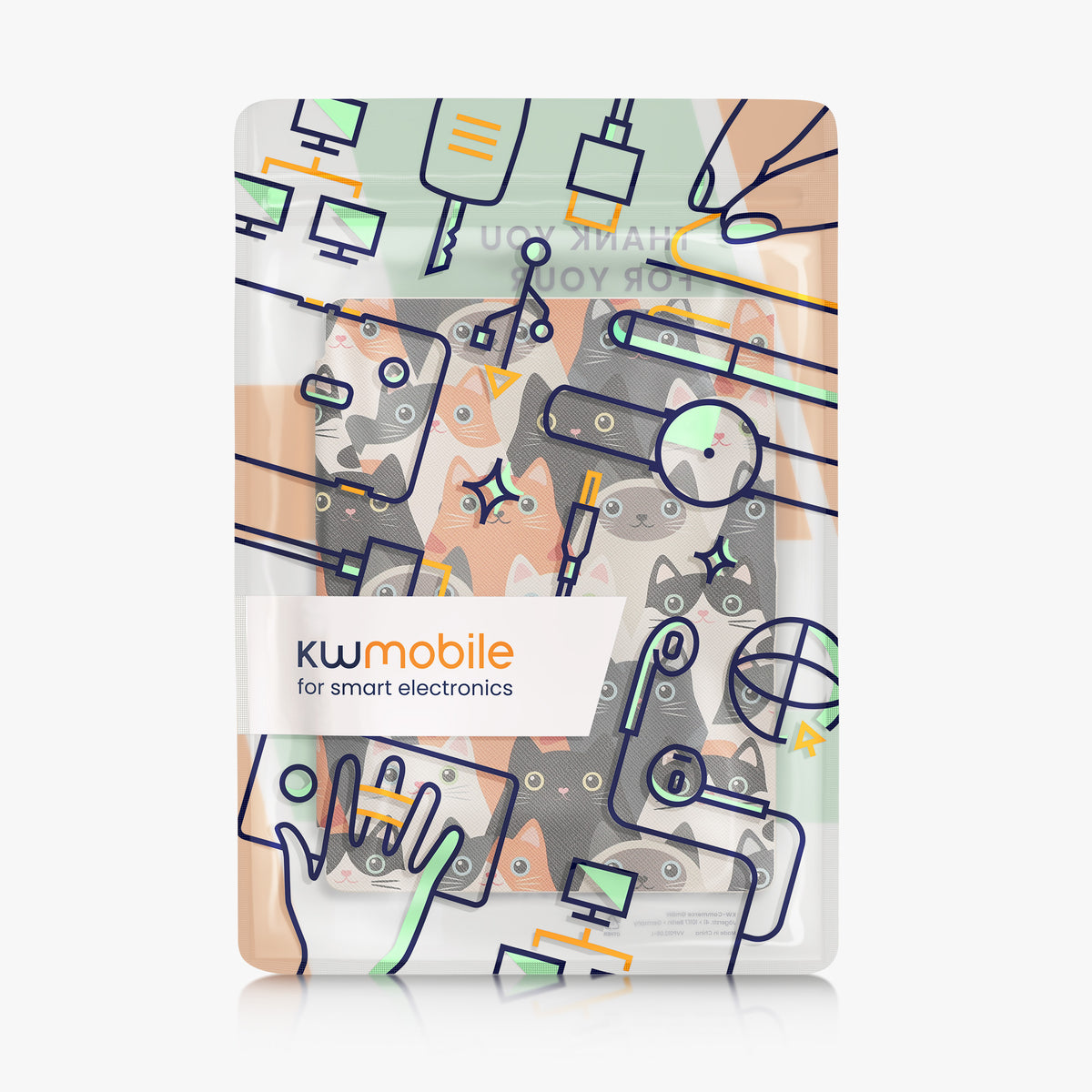 Kobo Aura H2O Edition 2 mit Auto-Sleep eReader Flip Case