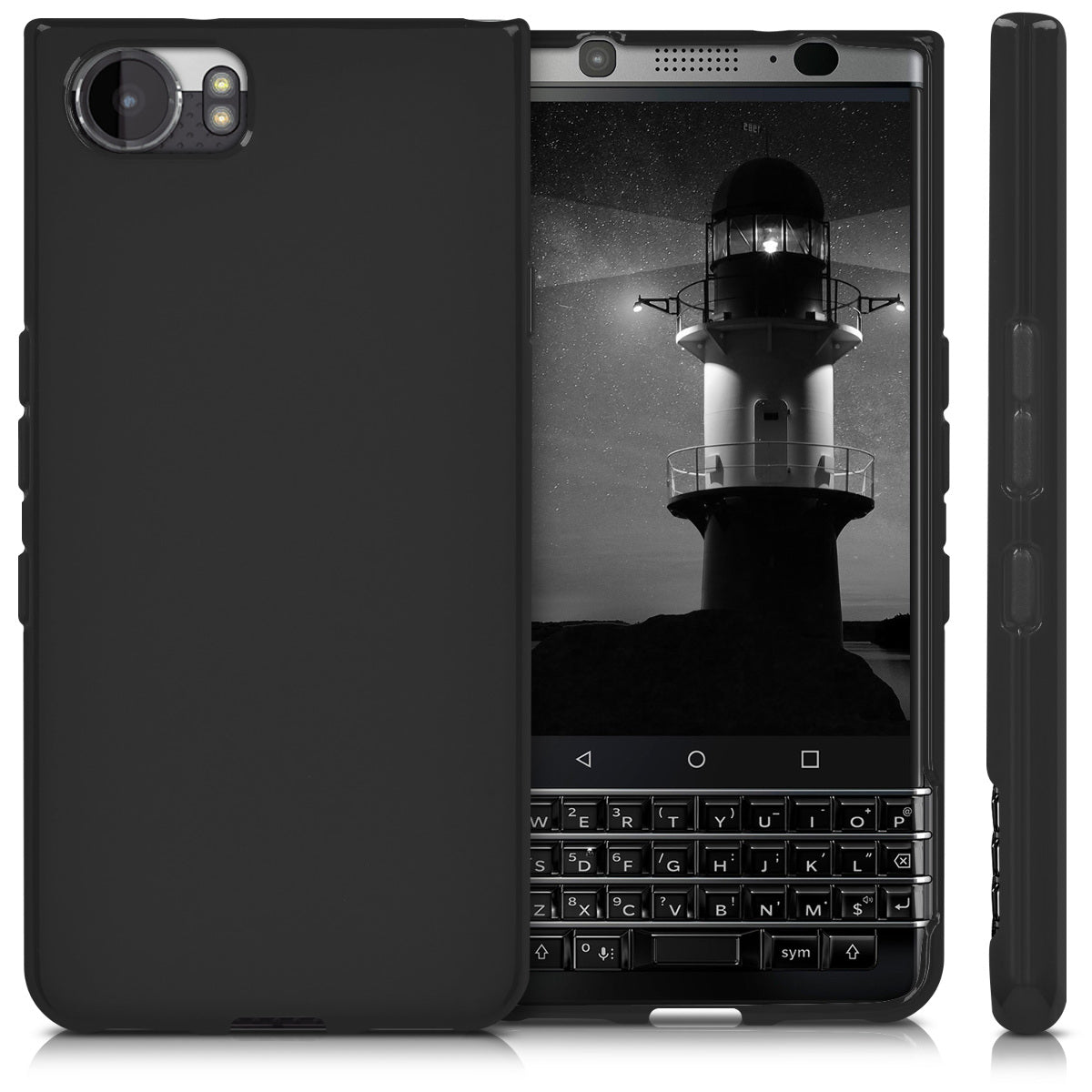 kwmobile Handyhülle für Blackberry KEYone (Key1) Hülle - Kabelloses Laden - Schutzhülle Cover