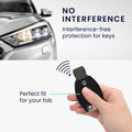 kwmobile Schlüsselhülle für Mercedes Benz 2-Tasten Autoschlüssel (nur Keyless Go) Hülle - Autoschlüssel Schlüssel Hülle - Schlüsselschutz Gehäuse