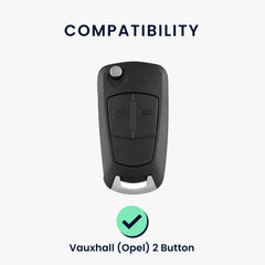Opel Vauxhall 2-Tasten Klapp Autoschlüssel Silikon Schlüsselhülle Don't Touch My Key