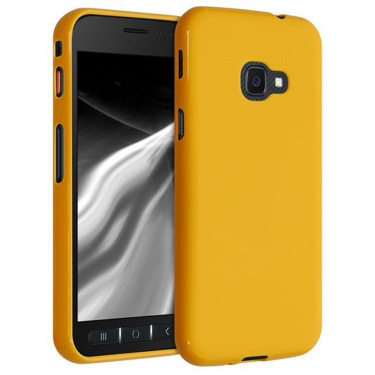 kwmobile Handyhülle für Samsung Galaxy Xcover 4 / 4S Hülle - Schutzhülle Cover - Kabelloses Laden