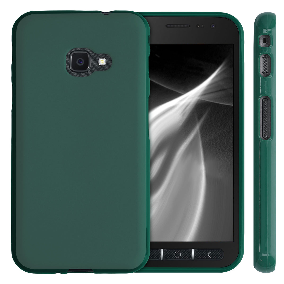 kwmobile Handyhülle für Samsung Galaxy Xcover 4 / 4S Hülle - Schutzhülle Cover - Kabelloses Laden