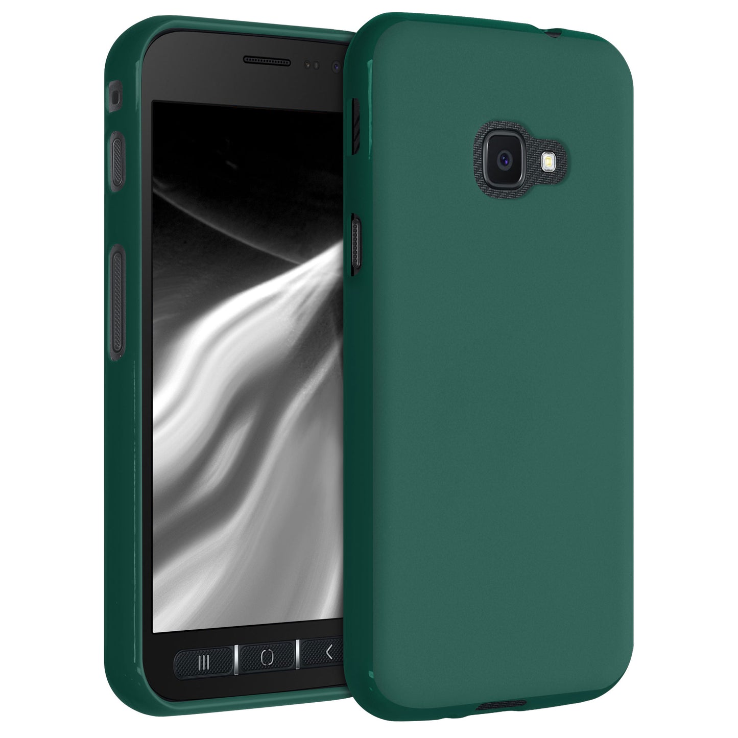 kwmobile Handyhülle für Samsung Galaxy Xcover 4 / 4S Hülle - Schutzhülle Cover - Kabelloses Laden