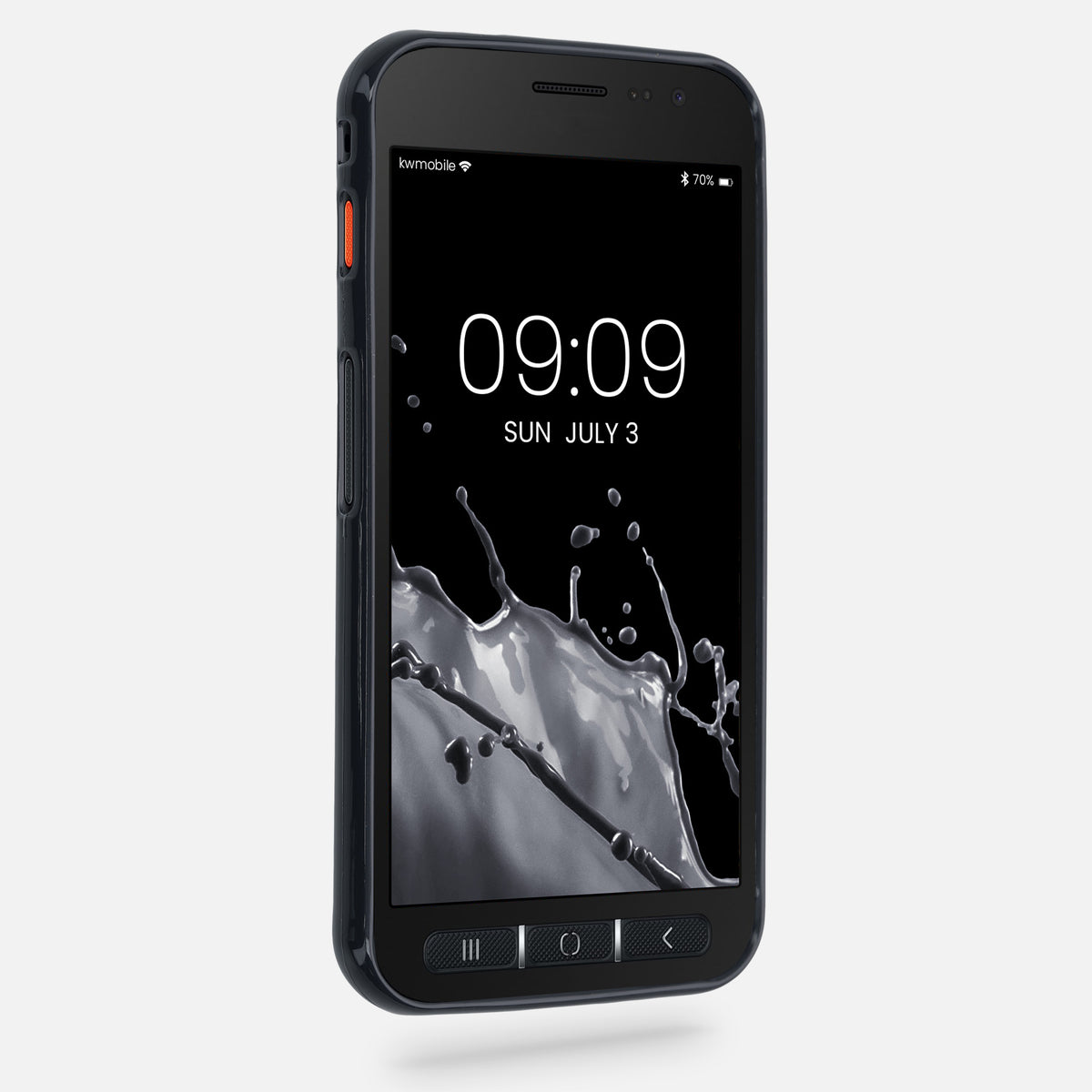 kwmobile Handyhülle für Samsung Galaxy Xcover 4 / 4S Hülle - Schutzhülle Cover - Kabelloses Laden