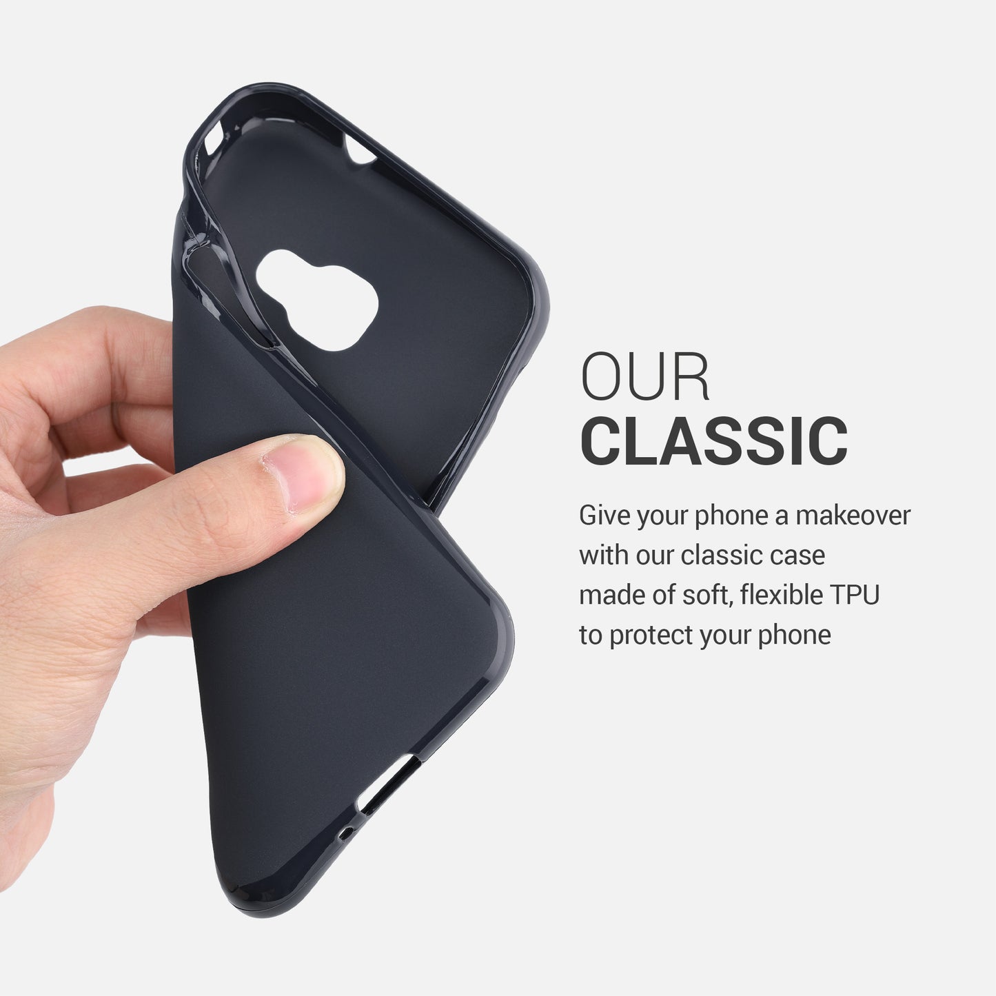 kwmobile Handyhülle für Samsung Galaxy Xcover 4 / 4S Hülle - Schutzhülle Cover - Kabelloses Laden