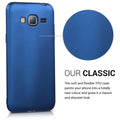 kwmobile Handyhülle für Samsung Galaxy J3 (2016) DUOS Hülle - Silikon Case metallisch schimmernd - Schutzhülle Cover