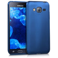 kwmobile Handyhülle für Samsung Galaxy J3 (2016) DUOS Hülle - Silikon Case metallisch schimmernd - Schutzhülle Cover