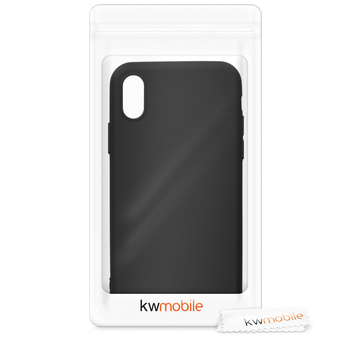 kwmobile Handyhülle für Apple iPhone X Hülle - Schutzhülle Cover - Kabelloses Laden