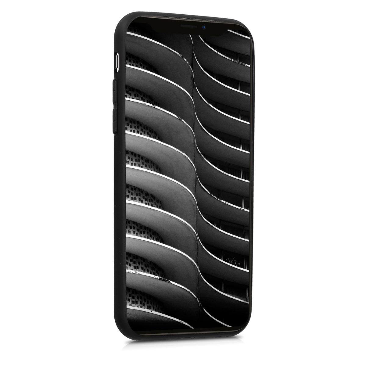 kwmobile Handyhülle für Apple iPhone X Hülle - Schutzhülle Cover - Kabelloses Laden