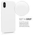 kwmobile Handyhülle für Apple iPhone X - Case Silikon - Kabelloses Laden - Schutzhülle Cover