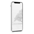 kwmobile Handyhülle für Apple iPhone X - Case Silikon - Kabelloses Laden - Schutzhülle Cover