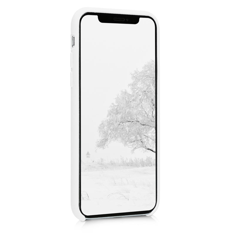 kwmobile Handyhülle für Apple iPhone X - Case Silikon - Kabelloses Laden - Schutzhülle Cover