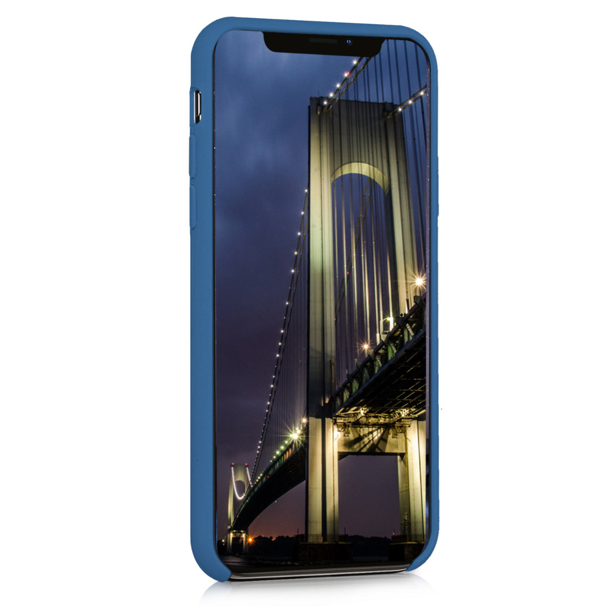 kwmobile Handyhülle für Apple iPhone X - Case Silikon - Kabelloses Laden - Schutzhülle Cover