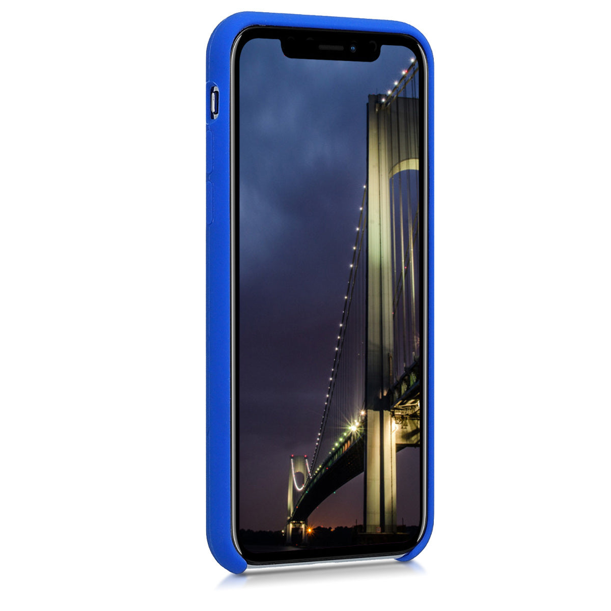 kwmobile Handyhülle für Apple iPhone X - Case Silikon - Kabelloses Laden - Schutzhülle Cover