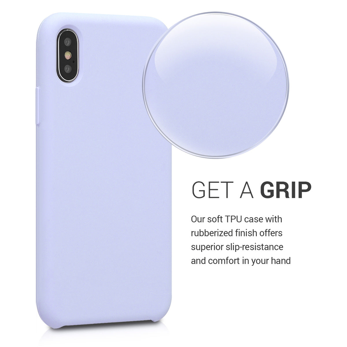 kwmobile Handyhülle für Apple iPhone X - Case Silikon - Kabelloses Laden - Schutzhülle Cover