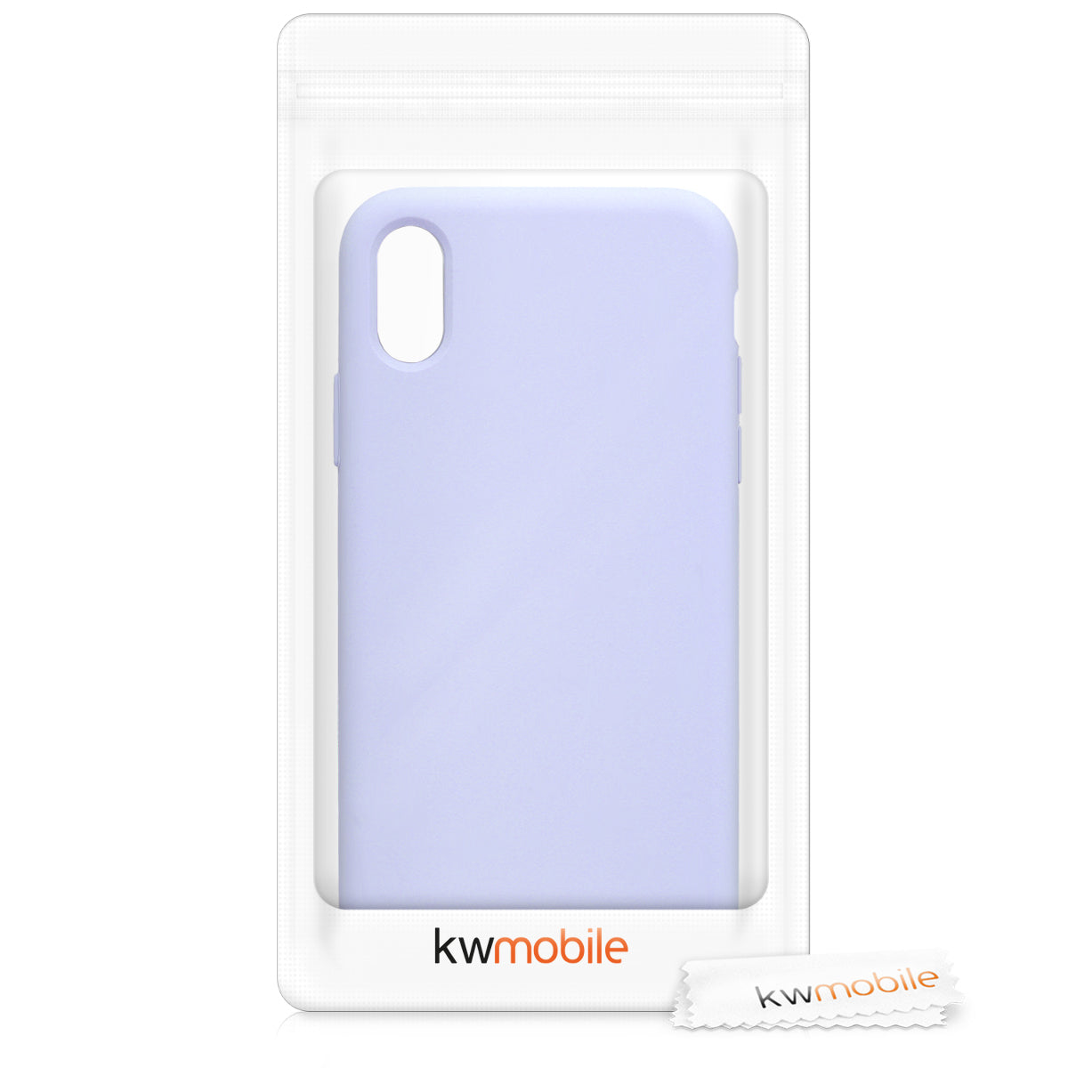 kwmobile Handyhülle für Apple iPhone X - Case Silikon - Kabelloses Laden - Schutzhülle Cover