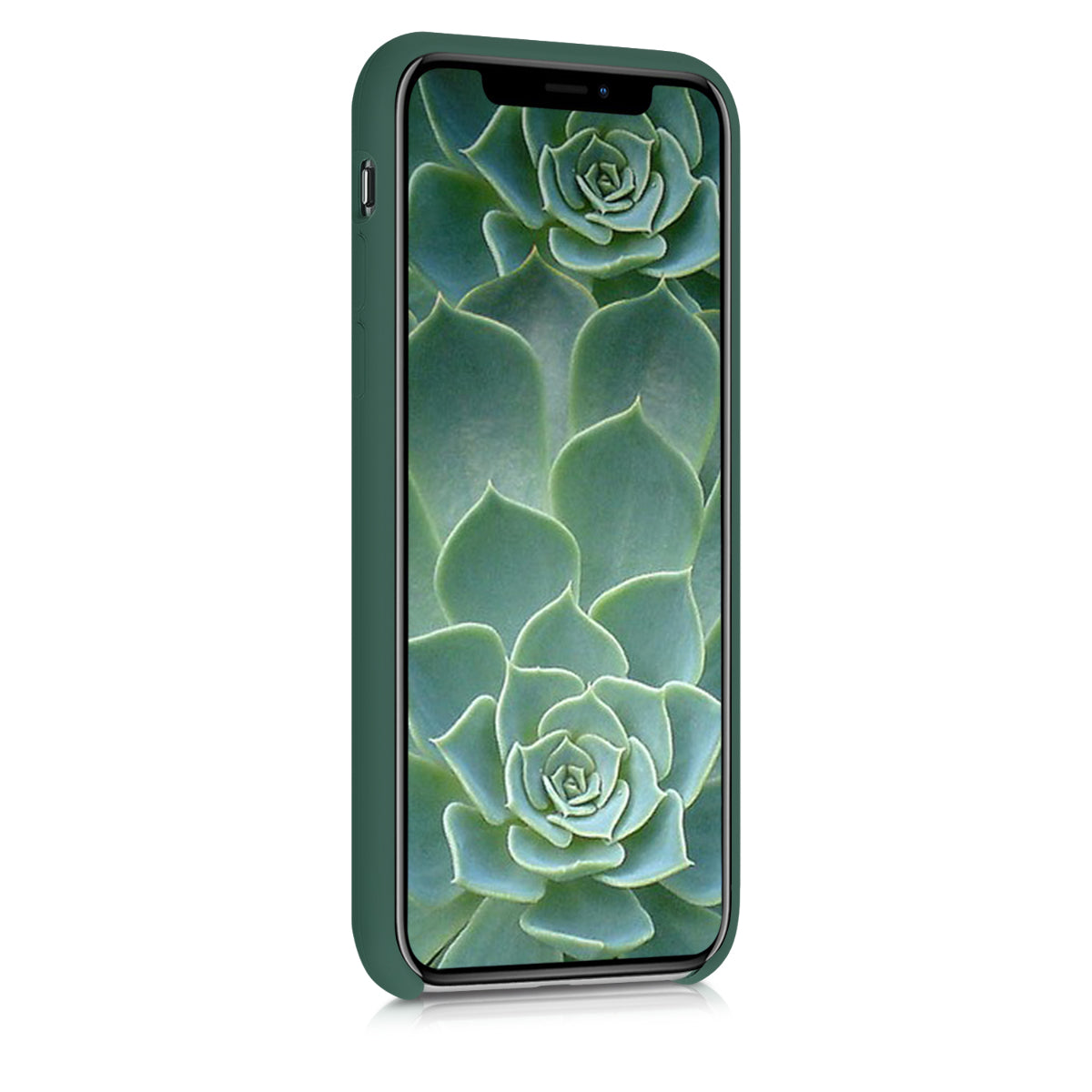 kwmobile Handyhülle für Apple iPhone X - Case Silikon - Kabelloses Laden - Schutzhülle Cover